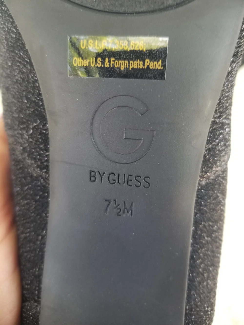 GUESS Black Peep-Toe High-Heel Ankle Booties